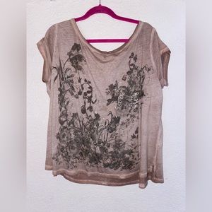 All Saints flowy T-shirt